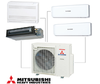 technical diagram of a mitsubishi heavy industries inverter
