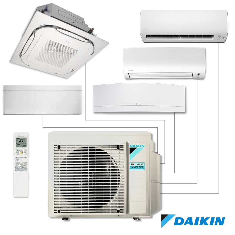 AR CONDICIONADO MULTI-SPLIT INTERIOR DAIKIN FTXA 35 BB - STYLISH