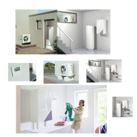 Daikin EHBX08CB3V/ERLQ006CV3 â€“ Size 6 LT Split Reversible 1ph 6kW  