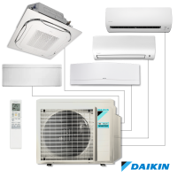 Daikin FTXJ35MW 3.5kW 12,000btu R32 Multi-split Emura (Matt Crystal White) Wall Mounted - Indoor Unit Only
