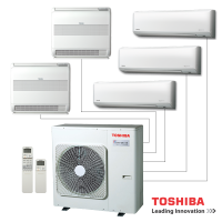 Toshiba RAS-13PKVPG-E 3.5kW 12,000btu R32 Heat Pump Multi-split Daiseikai High Wall Mounted - Indoor Unit Only 