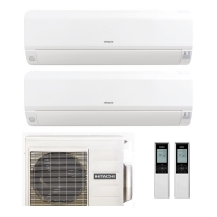 Hitachi RAM-40NP2E 4.0kW 14,000btu R32 Multi-split Outdoor Unit - Up to 2 Indoors