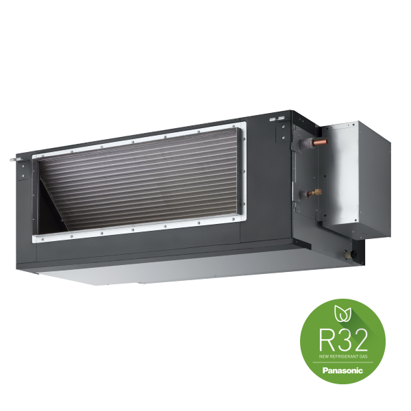 Panasonic S-200PE3E5B/U-200PZH2E8 20.0kW 69,000btu R32 (3PHASE) Heat Pump Big PACi High Static Pressure Hide Away Inverter Ducted System