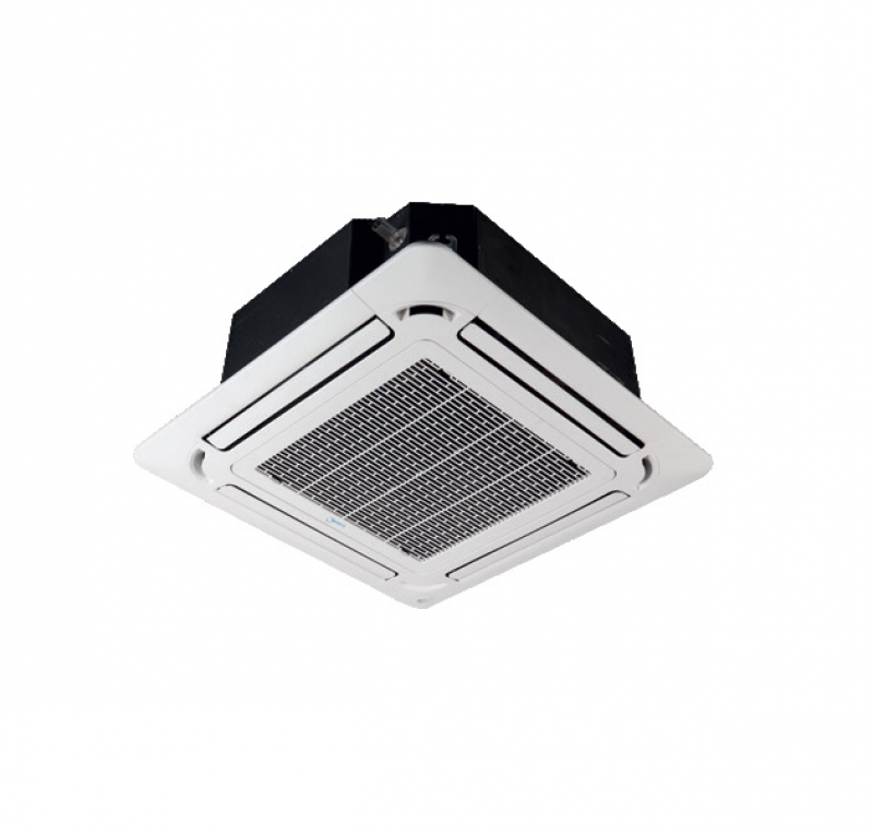 Midea MCD-24FNXD0/MOU-24FN8-QD0 7.1kW 24,000btu R32 Heat Pump Super Slim Round Flow Ceiling Cassette System